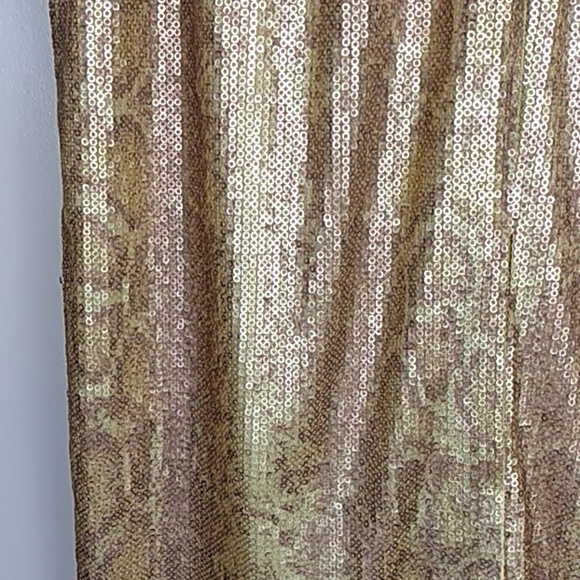 Antonio Melani sequined rose gold snakeskin skirt - Picture 9 of 9